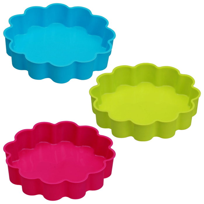 Lily Cook Molde Corazón 24 cm para Repostería - Ideal para Partir en 6 Trozos, Silicona Resistente Lily Cook Molde Corazón 24 cm para Repostería - Ideal para Partir en 6 Trozos, Silicona Resistente