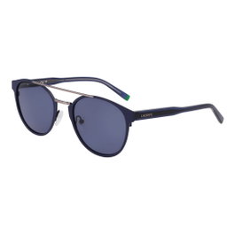 Lacoste L263S-424 Gafas de sol con cristal azul y montura de metal
