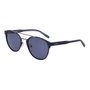 Lacoste L263S-424 Gafas de sol con cristal azul y montura de metal