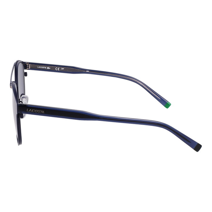 Lacoste L263S-424 Gafas de sol con cristal azul y montura de metal