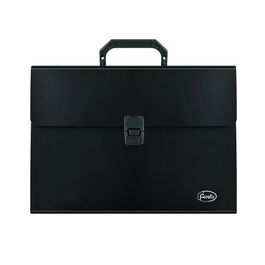 Clasificador Acordeon Forofis Pp Opaco A4 13 Dptos Con Asa Y Broche Negro