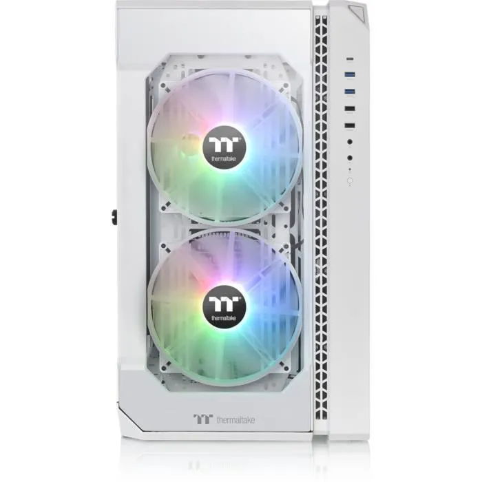 Thermaltake View 51 TG ARGB Snow Midi Tower PC Blanco con Iluminación ARGB