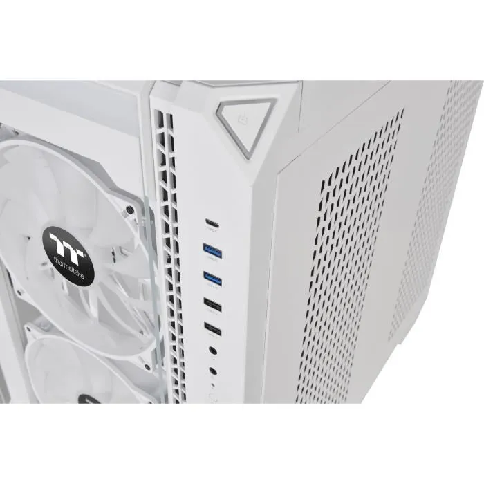 Thermaltake View 51 TG ARGB Snow Midi Tower PC Blanco con Iluminación ARGB