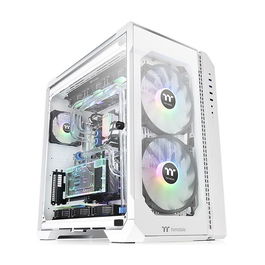 Thermaltake View 51 TG ARGB Snow Midi Tower PC Blanco con Iluminación ARGB
