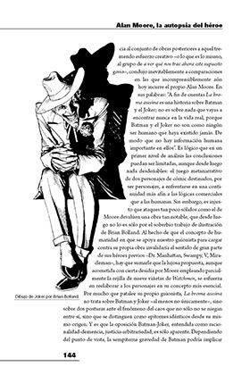 Tebeos Dolmen Editorial S.L. Alan Moore. La autopsia de un héroe (edición revisada y ampliada)