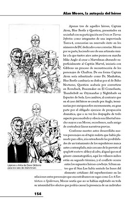 Tebeos Dolmen Editorial S.L. Alan Moore. La autopsia de un héroe (edición revisada y ampliada)