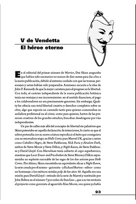 Tebeos Dolmen Editorial S.L. Alan Moore. La autopsia de un héroe (edición revisada y ampliada)