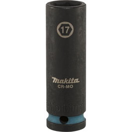 Makita Dado de impacto 1/2 SW17 largo color negro