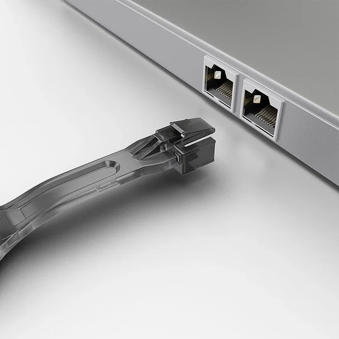 Lindy 40630 Bloqueador de Puerto RJ-45, Llave para Bloquear Puertos de Red, Color Negro, Material ABS, 1 Unidad