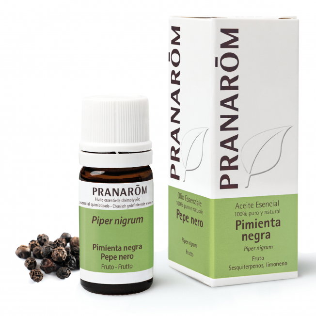 PRANAROM Aceite esencial de Pimienta negra 5 ml