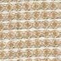 Home Deco Factory Plaid Nido Abeja Beige 125x150 Colección Natural Poliéster-Algodón