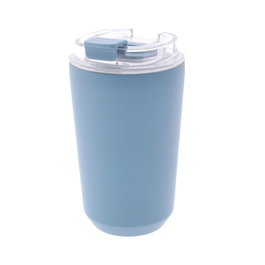 AUREA Vaso Térmico con Interior Cerámico Liso 400ml Petrol Blue