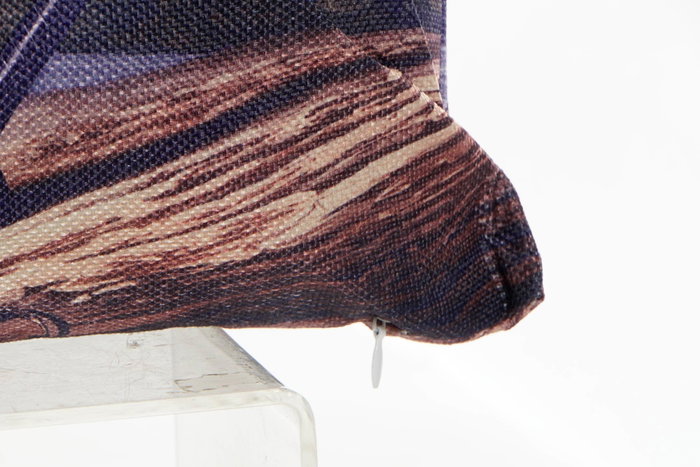 DKD Home Decor Cojín Poliéster Garza Multicolor 45x10x45 cm