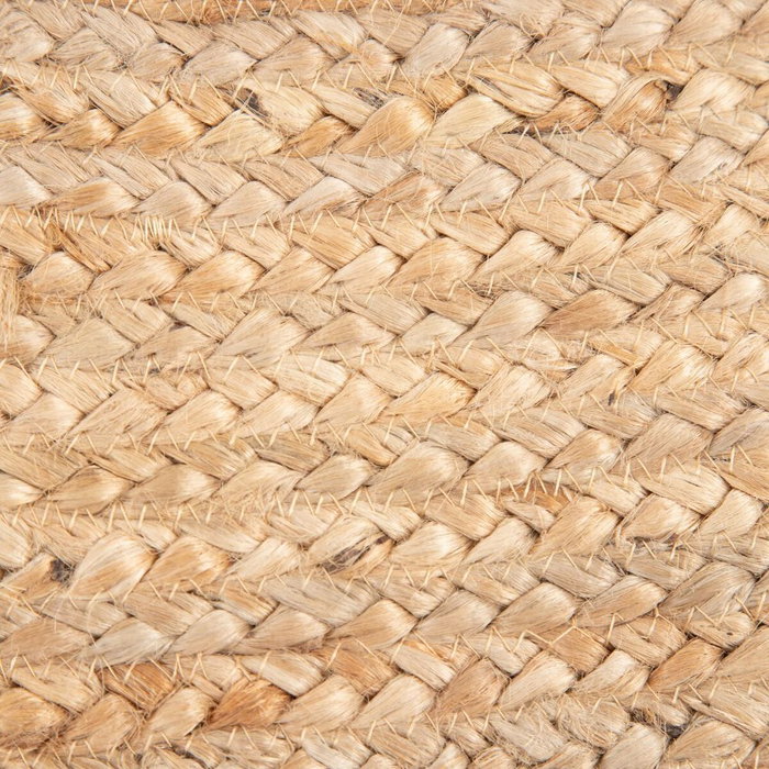 Ixia Alfombra Natural de Yute de 180 x 120 cm