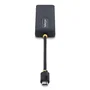 StarTech.com Hub USB-C 4 Puertos USB 3.0 (5 Gbps) Compacto y Portátil, Alimentado por Bus, Plug & Play, Color Negro, Modelo H5C4A-USB-HUB