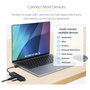 StarTech.com Hub USB-C de 4 Puertos USB-A 5Gbps Negro