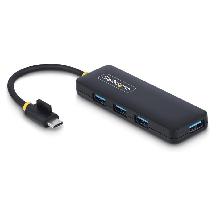 StarTech.com Hub USB-C de 4 Puertos USB-A 5Gbps Negro
