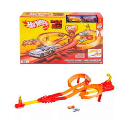 Mattel JFD11 Hot Wheels Pista Choques Y Carreras Frenéticas