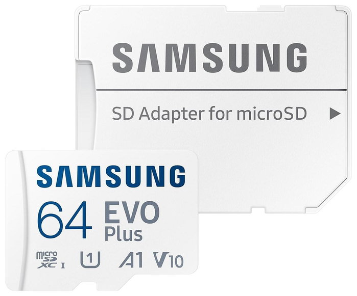 Samsung EVO Plus MB-MC64S 64GB microSDXC con Adaptador