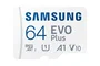 Samsung EVO Plus 64GB microSDXC con Adaptador