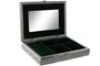 DKD Home Decor Joyero Indio Pavo real verde Plateado 20 x 5.4 x 27.5 cm