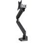 StarTech.com ARMSLIM2USB3 Soporte de Monitor Articulado hasta 34 pulgadas con 2 puertos USB 3.0, Negro