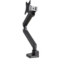 StarTech.com Soporte para Monitor Brazo Ajustable ARMSLIM2USB3 - VESA 75/100, hasta 34", 8 kg, Movimiento Completo, 2 Puertos USB 3.0, Negro, Montaje en Escritorio