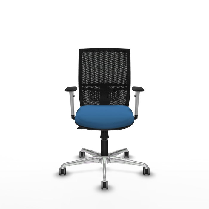 PIQUERAS Y CRESPO Silla de oficina Yunquera con mecanismo Sincro/Traslack Azul claro PIQUERAS Y CRESPO Silla de oficina Yunquera con mecanismo Sincro/Traslack Azul claro