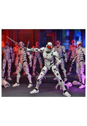 NECA Figura Ultimate Elite Synja Patrol Bot Teenage Mutant The Last Ronin Tortugas Ninja 18cm Articulada Accesorios