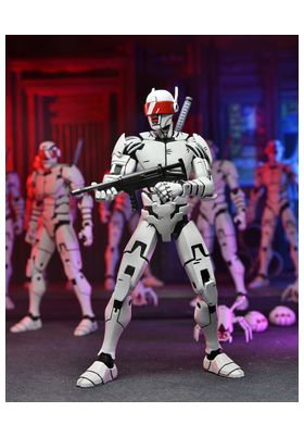 NECA Figura Ultimate Elite Synja Patrol Bot Teenage Mutant The Last Ronin Tortugas Ninja 18cm Articulada Accesorios