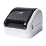 Brother QL-1110NWBc Impresora de Etiquetas Profesional Térmica Directa, 300 x 300 DPI, Conexión USB, LAN, Wi-Fi, Bluetooth, Color Negro/Blanco, Ref: QL-1110NWBc