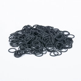 Bifull Gomas Elásticas Negras 15 mm 300 uds