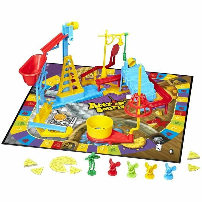 Hasbro Gaming Mouse Catch, juego de mesa para niños de 6 años Hasbro Gaming Mouse Catch, juego de mesa para niños de 6 años
