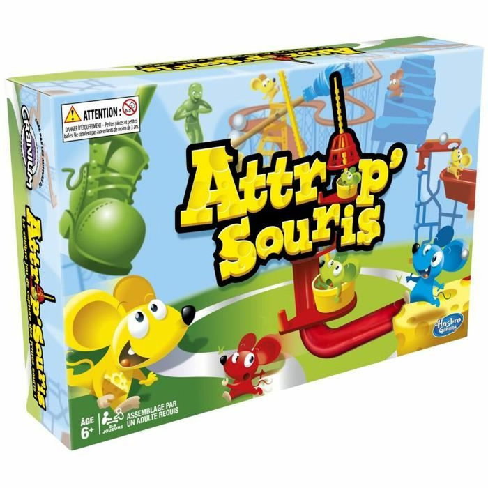 Hasbro Gaming Mouse Catch, juego de mesa para niños de 6 años Hasbro Gaming Mouse Catch, juego de mesa para niños de 6 años