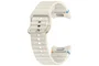 Samsung ET-SNL31 Correa/Pulsera para Galaxy Watch 7 - Grupo de Rock Deportiva, Nitrilo Caucho, Color Crema, Talla M/L