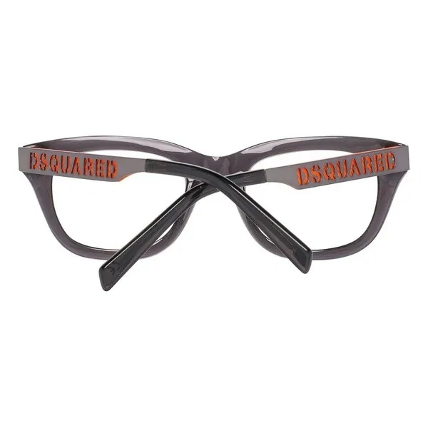 Dsquared2 DQ5096-020-50 Montura de Gafas Unisex Gris Dsquared2 DQ5096-020-50 Montura de Gafas Unisex Gris