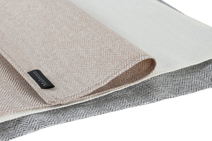 DKD Home Decor Individuales Básicos Camel Beige Poliéster 24 Unidades 45 x 30 x 0.1 cm