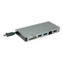 ROLINE Dockingstation USB Type-C 12.02.1022 con HDMI 4K, VGA y LAN Gris