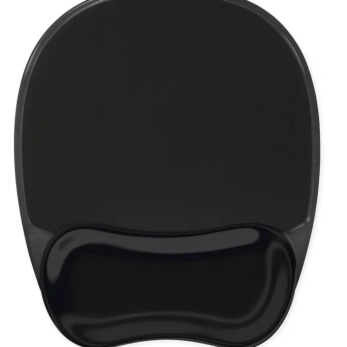 Subblim Ergo Crystal Flex Alfombrilla de Ratón para Juegos, Negro, Monocromo
