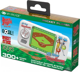 MY-MY ARCADE GAMING MY ARCADE POCKET PLAYER ALLSTAR STADIUM PORTABLE (300 GAMES)