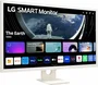 LG 32SR50F-W Smart Monitor WebOS23 80 cm/31.5" Full HD 1920x1080 IPS Pantalla LED para PC/TV Blanco con WiFi, Bluetooth, 2xHDMI, Altavoces 10W