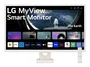 LG 32SR50F-W Smart Monitor WebOS23 80 cm/31.5" Full HD 1920x1080 IPS Pantalla LED para PC/TV Blanco con WiFi, Bluetooth, 2xHDMI, Altavoces 10W