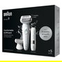 Braun Epilador Silk-épil 9 9-341 con MicroGrip, 40 Pinzas, Recargable, Inalámbrico, Uso en Seco y Húmedo, Luz Integrada, Color Blanco