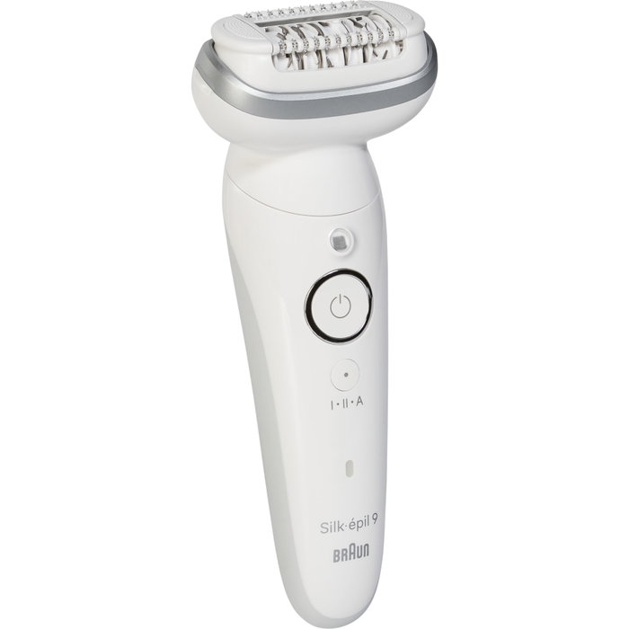 Braun Silk-épil 9-341 Depiladora Wet & Dry Blanco/Plata