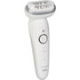 Braun Silk-épil 9-341 Depiladora Wet & Dry Blanco/Plata