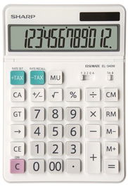 Calculadora Sobremesa Sharp 12 Digitos El-340W