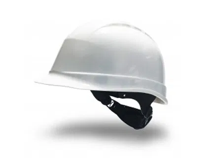 Faru Casco de Protección Polietileno Ventilado con Ruleta y Arnés de 6 Puntos Color Blanco Faru Casco de Protección Polietileno Ventilado con Ruleta y Arnés de 6 Puntos Color Blanco
