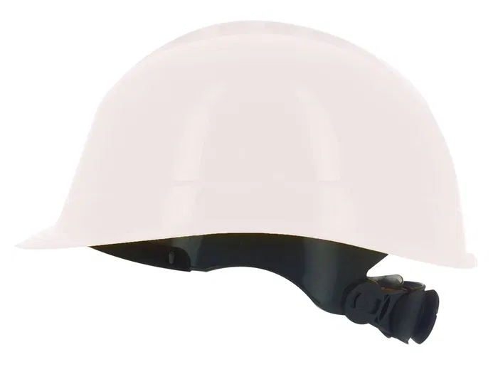 Faru Casco de Protección Polietileno Ventilado con Ruleta y Arnés de 6 Puntos Color Blanco Faru Casco de Protección Polietileno Ventilado con Ruleta y Arnés de 6 Puntos Color Blanco