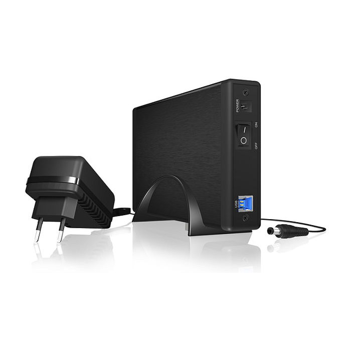 ICY BOX IB-377U3 Carcasa para Disco Duro 3.5" SATA USB 3.0 Negro