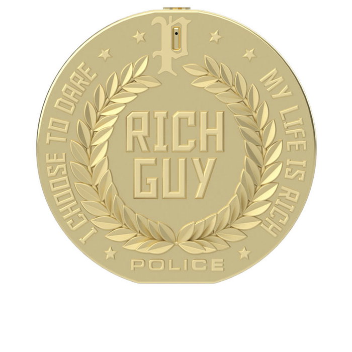 Police RICH GUY FOR MAN Eau de Toilette Vaporizador 100 ml - Perfume Hombre Fragancia Especiada con Jengibre, Flor de Azahar y Hab Tonka Police RICH GUY FOR MAN Eau de Toilette Vaporizador 100 ml - Perfume Hombre Fragancia Especiada con Jengibre, Flor de Azahar y Hab Tonka